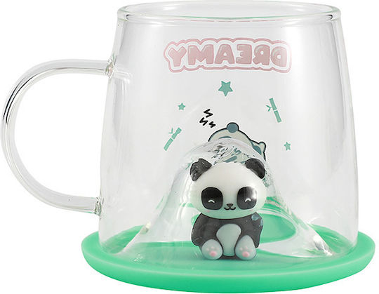 Total Gift Becher Glas Transparent 300ml