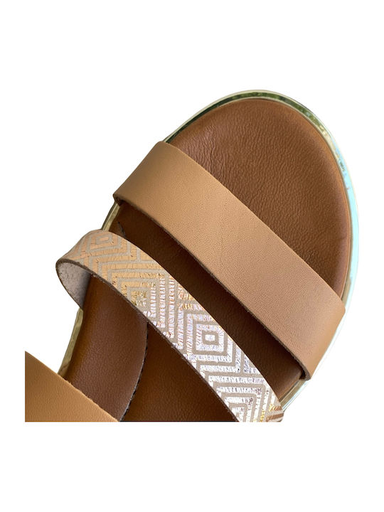 Yo Shoes Kids' Sandals Tabac Brown