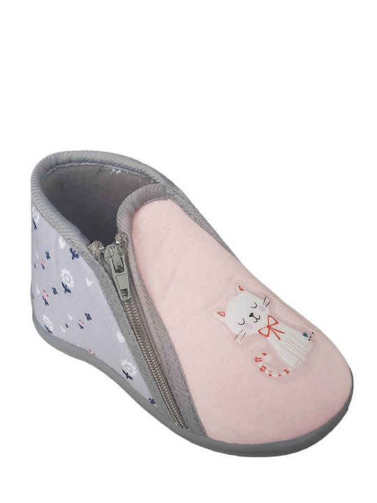 Meridian Kids Slippers Boots Pink