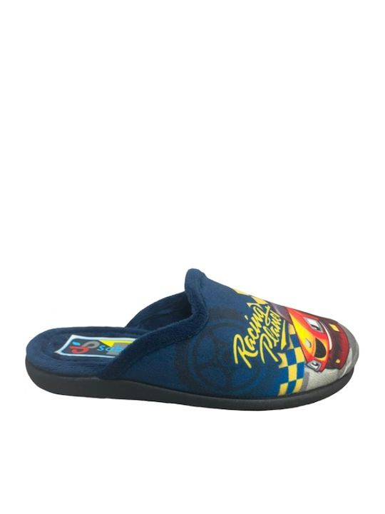 Sabino Kinderhausschuhe Blau