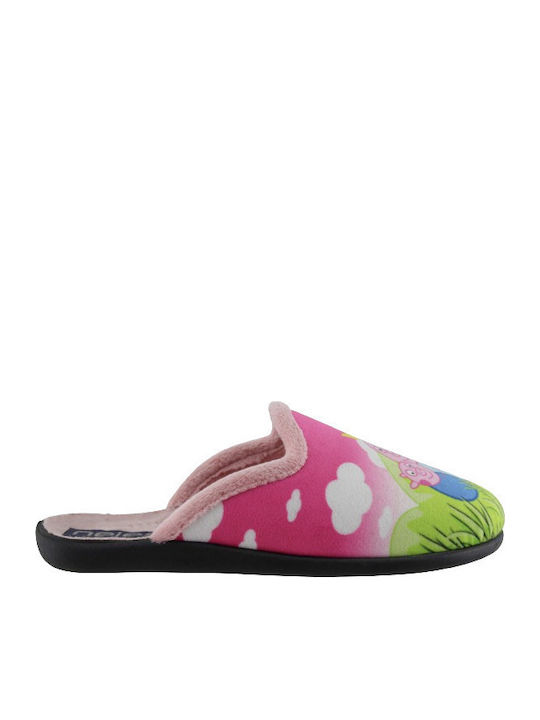 Zak Shoes Παιδικές Παντόφλες Peppa Pig Nl1425 Ρόζ