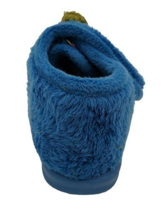 Vulladi Kinderhausschuhe Stiefel Blau