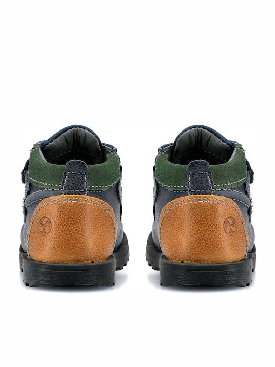 Papistas Kids Kids Boots with Velcro Navy Blue