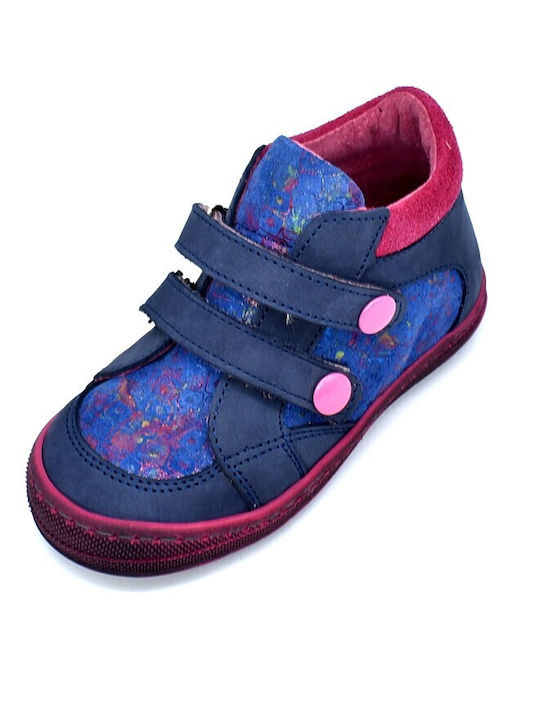 Arties Anatomice Ghete Copii din Piele cu Velcro Albastru