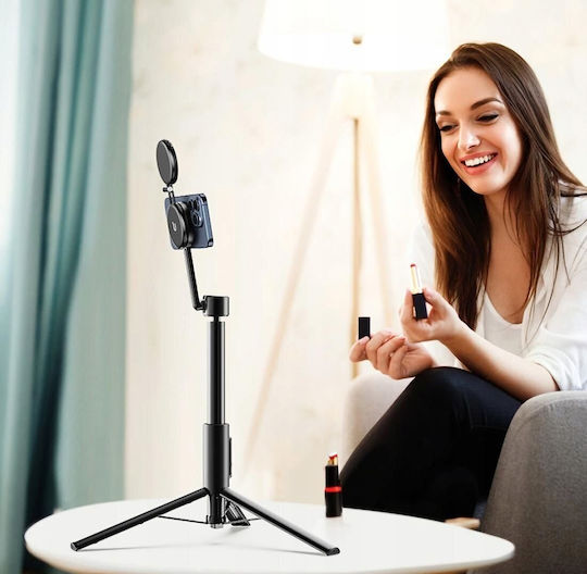 Ulanzi MG-002 Selfie Stick Τρίποδο Κινητού Bluetooth Μαύρο