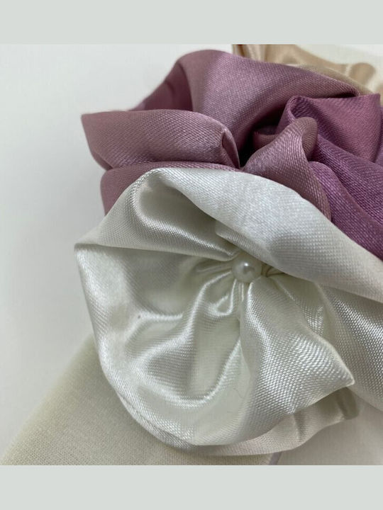 Bonjour Bebe Handmade Baby Headband White 1pc