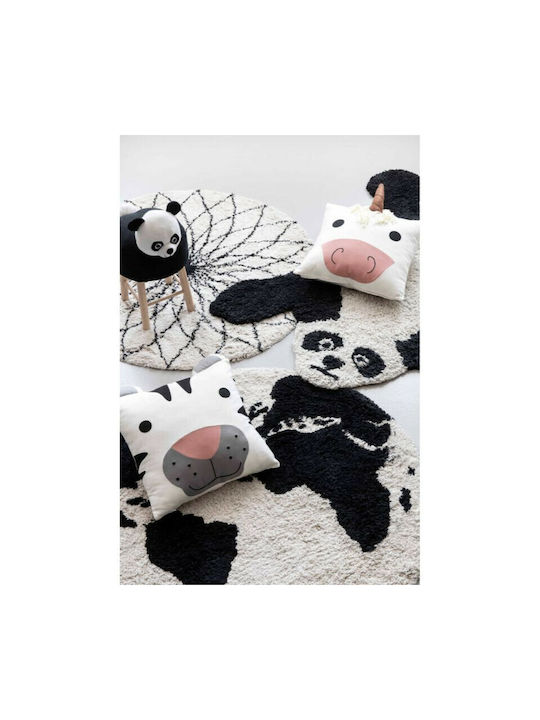 Neonato Bebe Kinder Teppich Schwarz 110x140cm