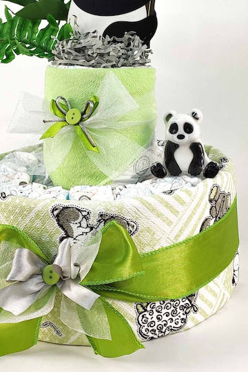 Dama Koupa Diaper Cake made of Wood