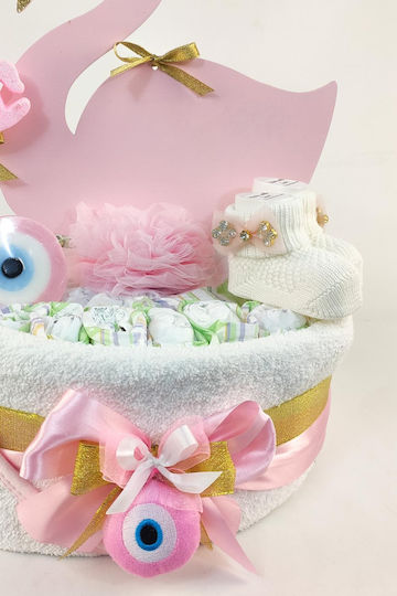 Diapercake Νεογέννητο Κοριτσάκι