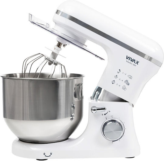 Vivax Mixează 1800W cu Vas din Oțel Inoxidabil 7lt