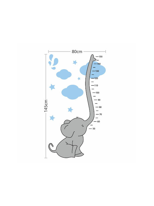 Caravelshop Kinder Wandsticker Wand 80x145cm