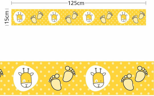Граница за Стена Happy Feet 125x15см