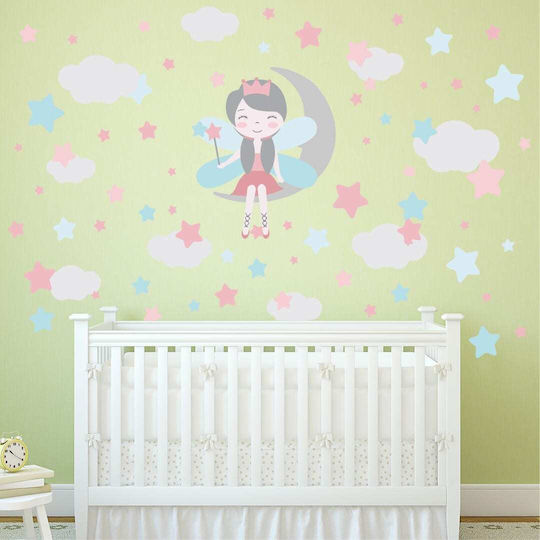 Thematischer Wandsticker Die Sternenfee 70x145cm