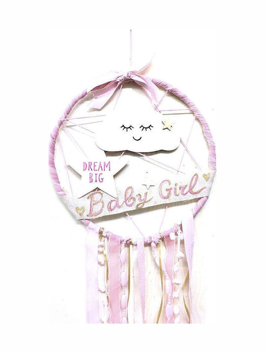 LiebeQueen Kids Decorative Dreamcatcher Cloud Pink