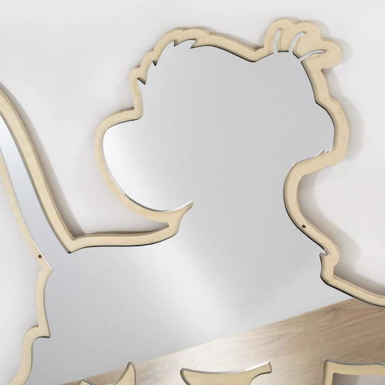 Oglindă Pentru Copii The Lion King Plexiglas Oglindă Argintie Fără Ambalaj Cadou