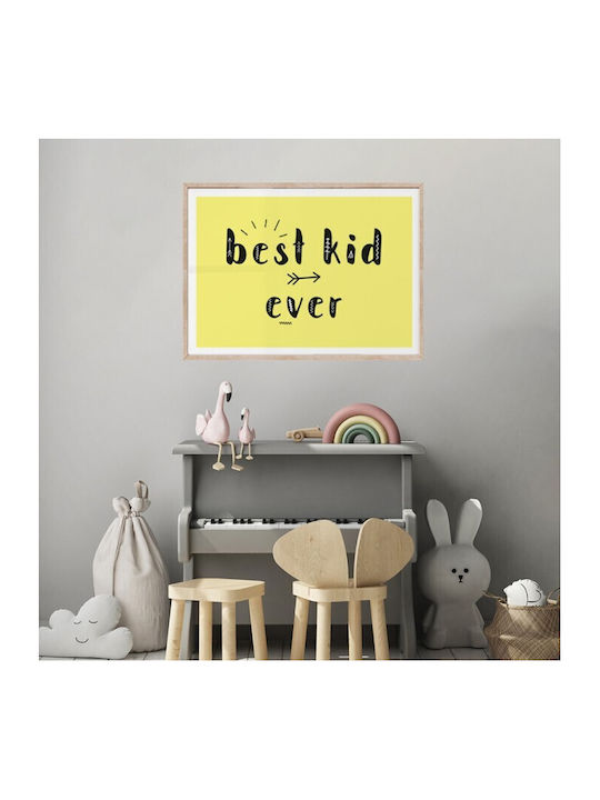 Αφίσες Poster Best Kid Ever Χαρτί 20x15cm