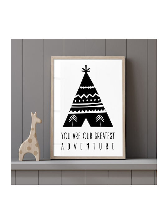 Αφίσες Poster Ινδιάνικη Σκηνή Χαρτί 15x20cm