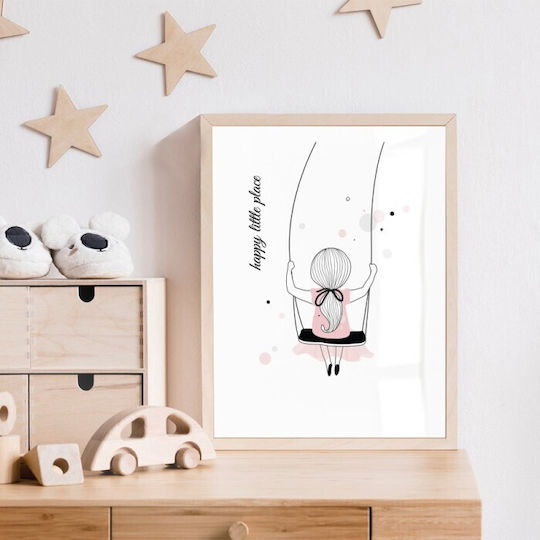 Poster Posters Girl in the Cradle Paper 15x20cm