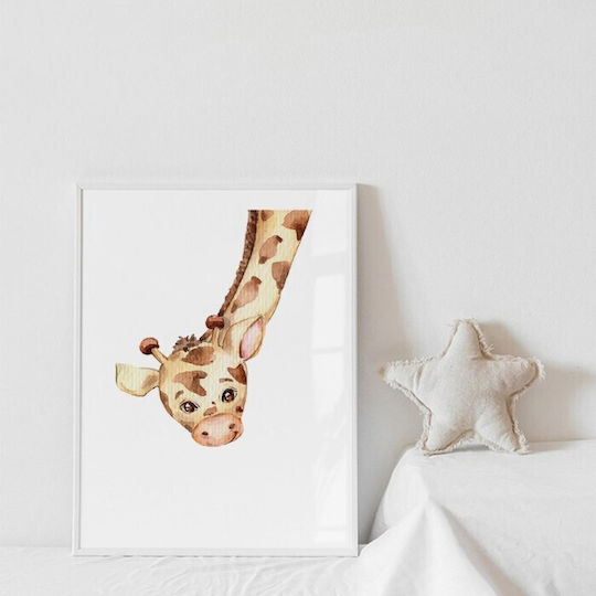 Poster Posters Cute Giraffe Paper 15x20cm