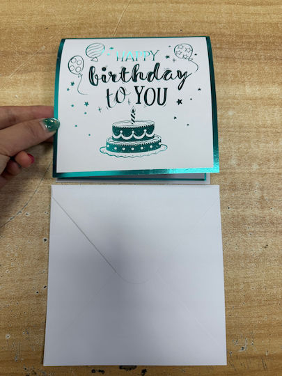 Birthday Card Playing Melody Music Light Cake Led Candle Plays Lights