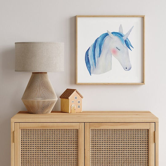 Poster Unicorn Paper 80x80cm