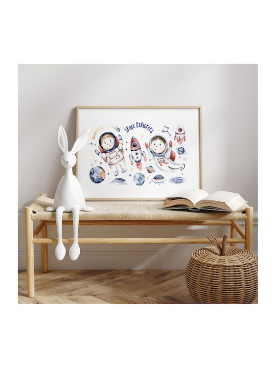 Αφίσες Poster Παιδάκια Αστροναύτες Χαρτί 20x15cm