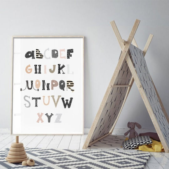 Poster Posters English Alphabet Paper 15x20cm