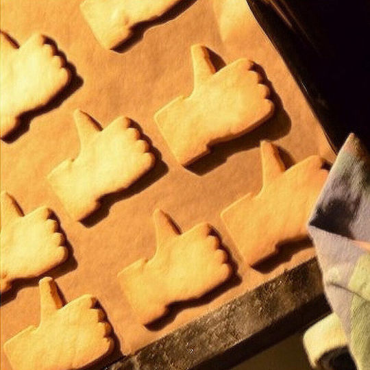 Metal Cookie Cutter "Hand" Biscuits