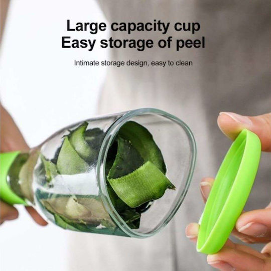 Easy Peeling Αποφλοιωτής Καθαριστής Φρούτων & Λαχανικών Δοχείο Συλλογής