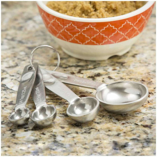 Tablecraft Stainless Steel Kitchen Measuring Cup 4pcs