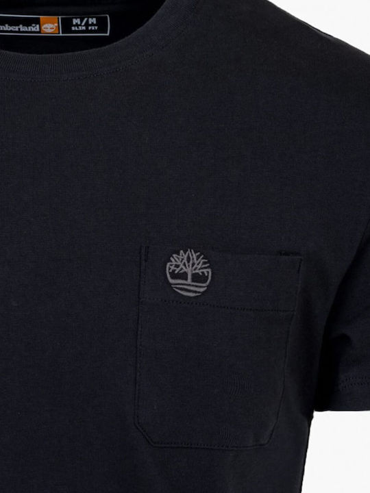 Dunstan River T-shirt Μαυρο