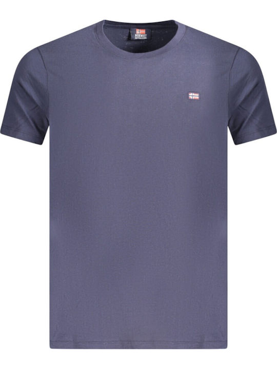 T-shirt Navy Μπλε