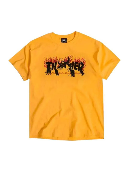 T-shirt Πορτοκαλί