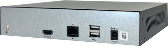 Longse NVR3009S1 Καταγραφικό NVR WiFi 9 Καναλιών με Ανάλυση 4K