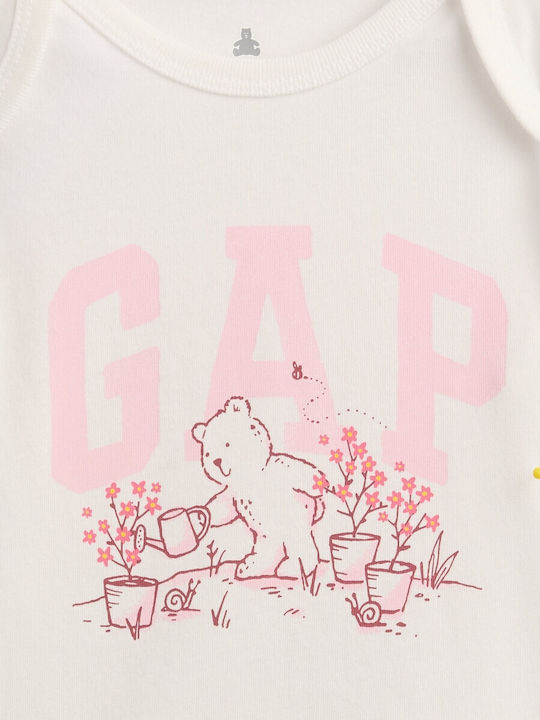 GAP Baby Bodysuit Short-Sleeved Pink