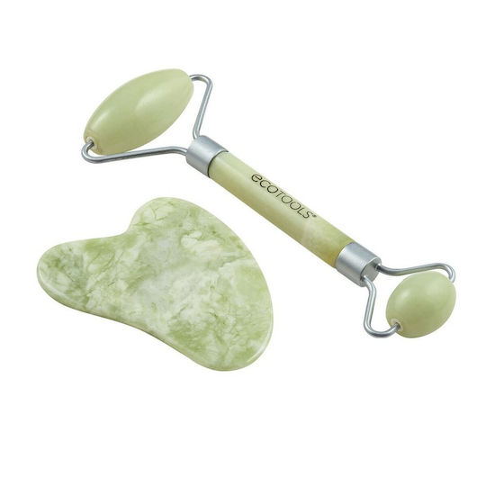 EcoTools Roller Προσώπου & Εργαλείο Gua Sha από Νεφρίτη