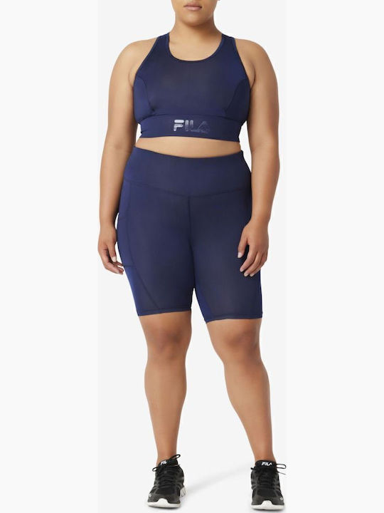 Hour Glass Women's Bike Legging High Waisted Navy Blue