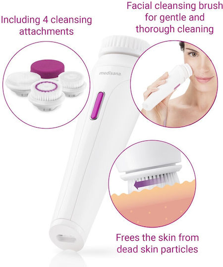 Medisana FB 885 Facial Cleansing Brush Βούρτσα Καθαρισμού Προσώπου 88565