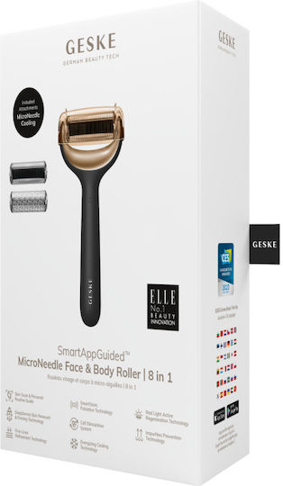 Geske Facial And Body Roller With Microneedles 9 In 1 Συσκευή Microneedling για Αντιγήρανση 7726197