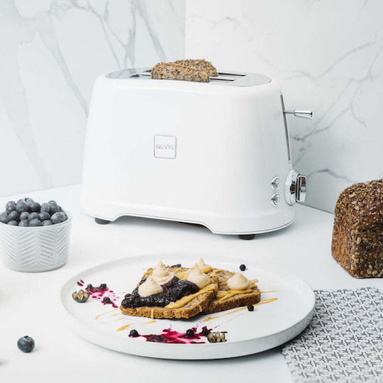Novis Φρυγανιέρα 2 Θέσεων 900W Μπεζ