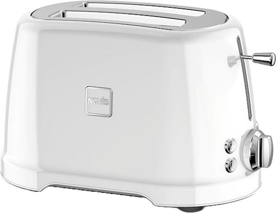 Novis Тостер Двуместна 900W Бяла