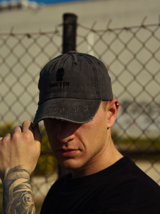 Ghetto Maske Waschend Gebrochene Loch Kappen 6-Panel Ghetto Maske Waschend Gebrochene Loch Kappen 6-Panel