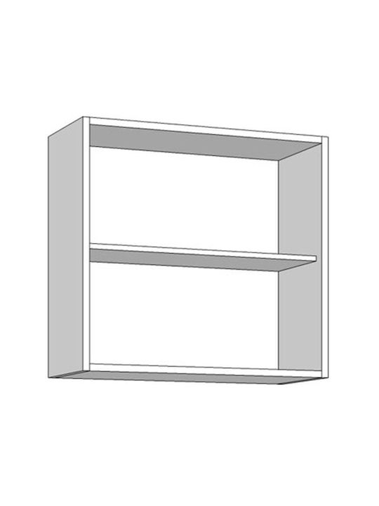 Claudia Cabinet Wall Grey Concrete 60x30x57cm