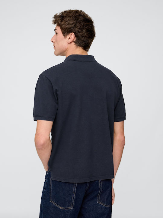Polo Bluse Blue