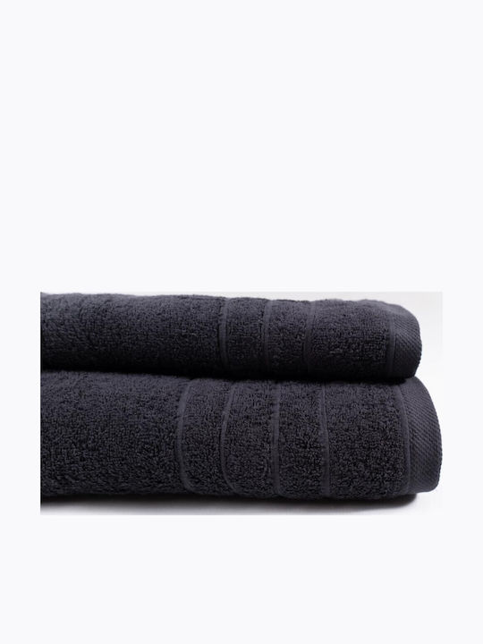 Linea Interiors Facecloth 50x100cm Black Weight 500gr/m²