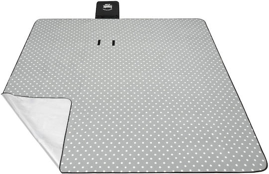Zagatto Κουβέρτα Πικ Νικ 200x200cm σε Γκρι χρώμα
