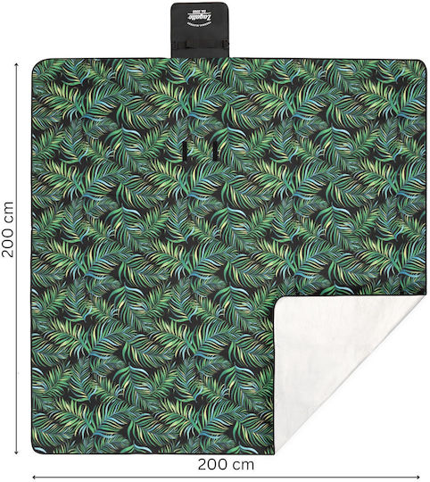 Zagatto Pătură Picnic 200x200cm În Culoare Verde