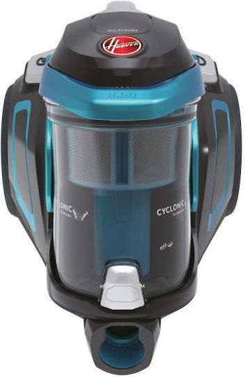 Hoover HP710PAR 011 Ηλεκτρική Σκούπα 850W με Κάδο 2lt Μαύρη