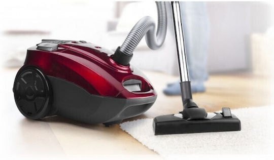 Princess 333001 Прахосмукачка 700W С торба 3лт Червен