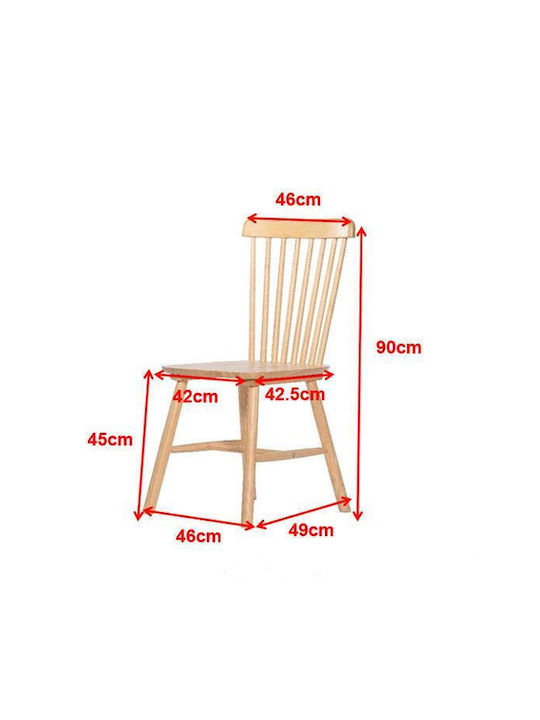 Setra Chair, H90x50x51cm oak, Natural Color